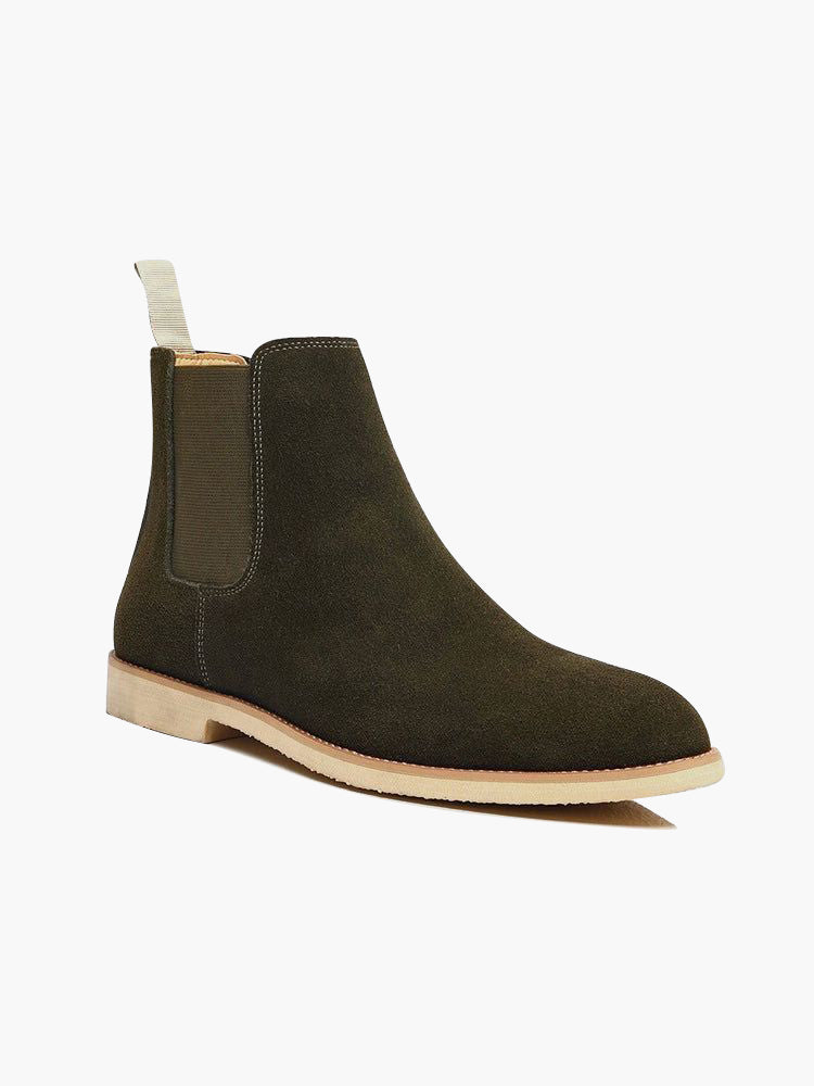 Mens Ankle Boots Genuine Leather Comfort Fit