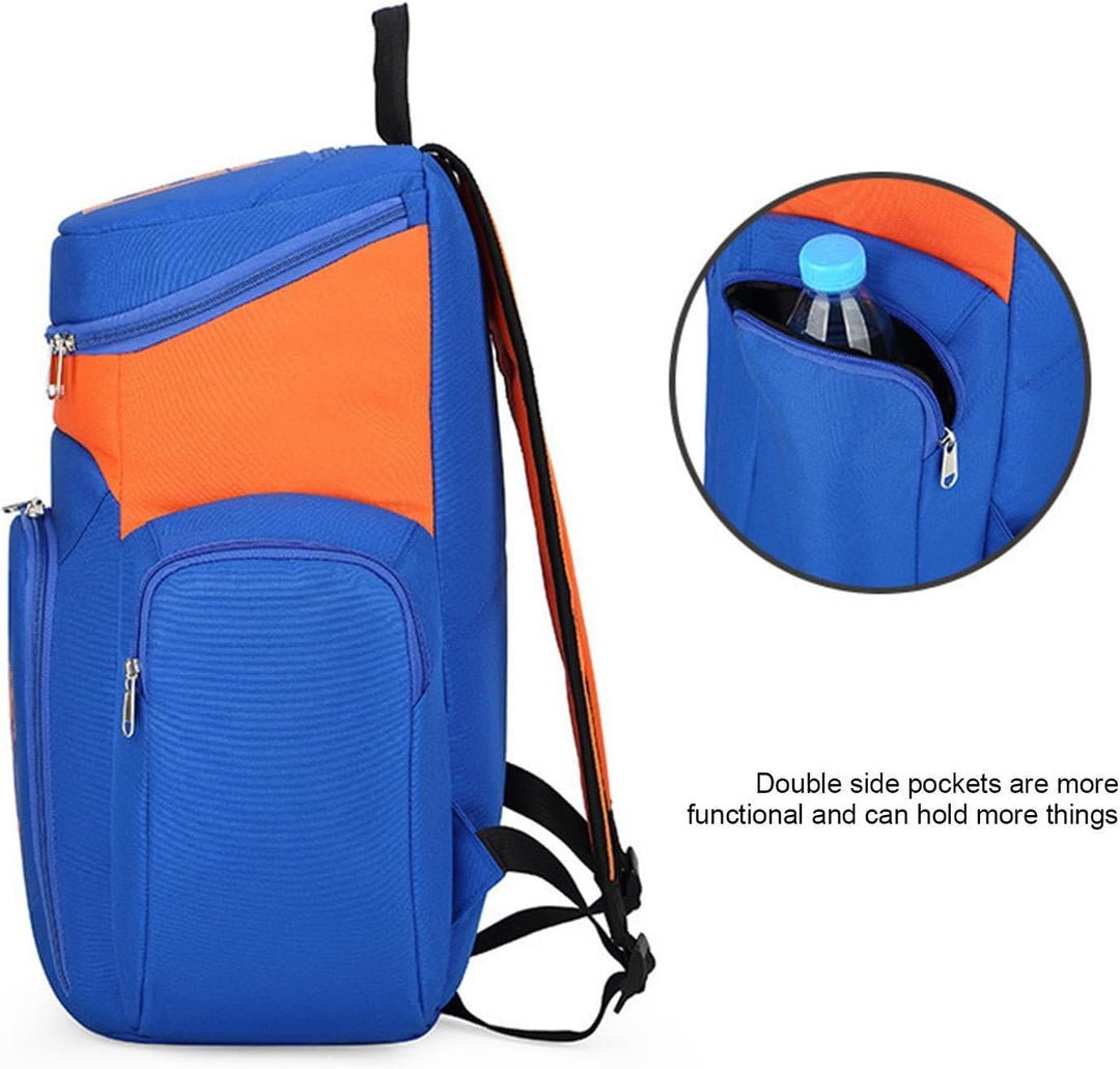 Mens Basketball Backpack Waterproof Bottom Large Capacity