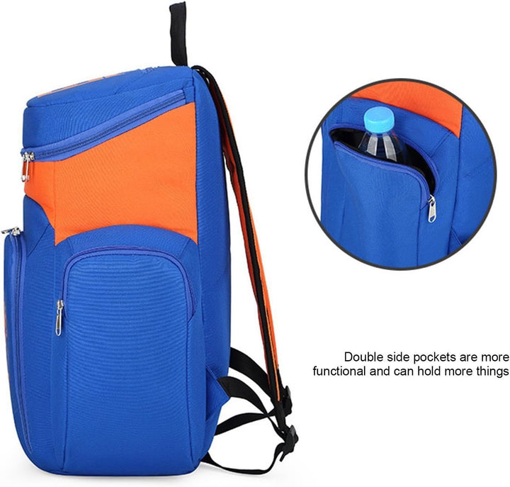 Mens Basketball Backpack Waterproof Bottom Large Capacity