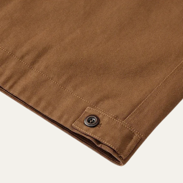 Mens Casual Button-Up Outerwear Jacket Modern Fit