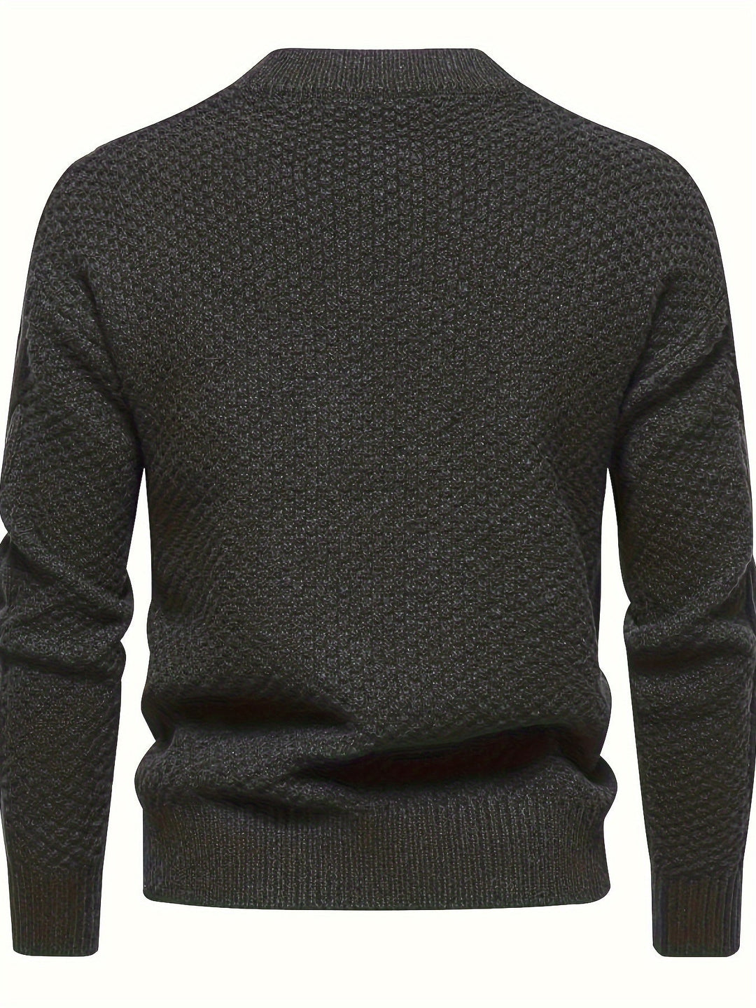Mens Knit Sweater Vintage Style Regular Fit