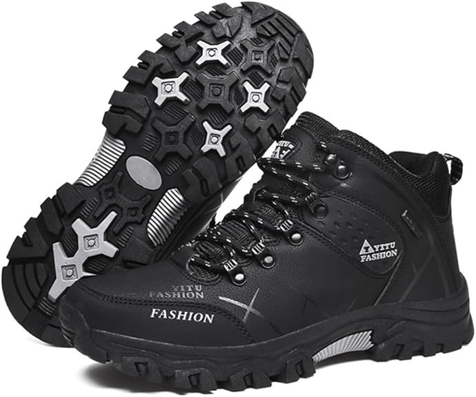 Mens Outdoor Hiking Boots Non-Slip Durable