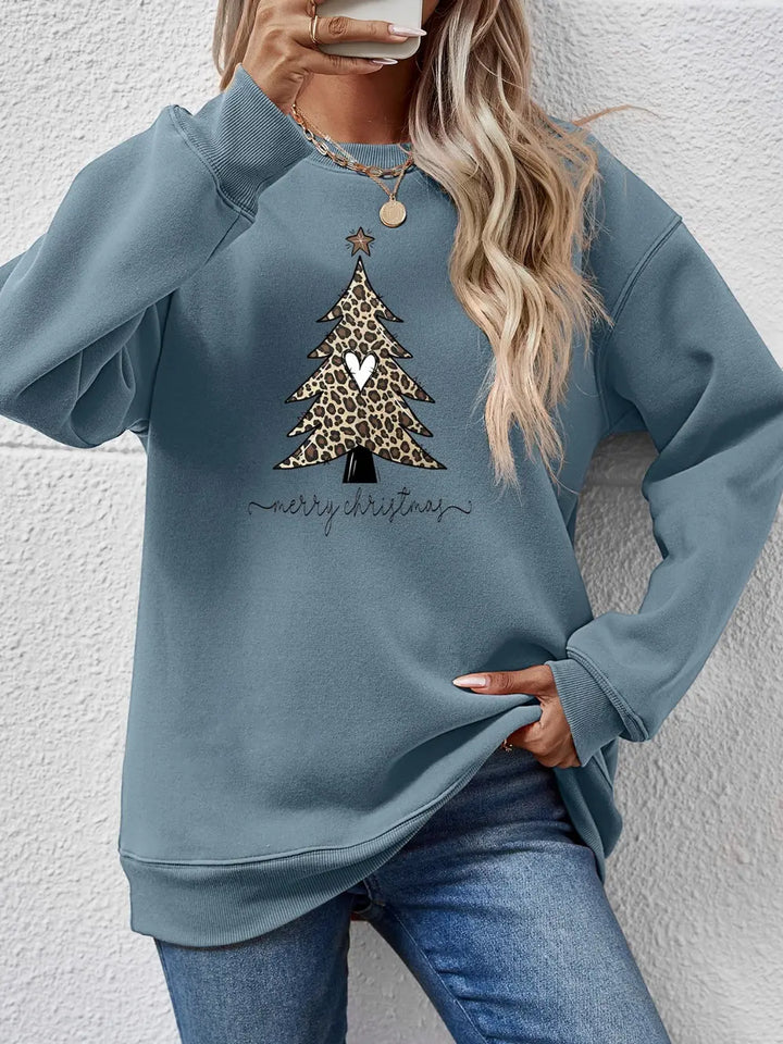 Unisex Long Sleeve Shirt with Graphic Print Casual Fit