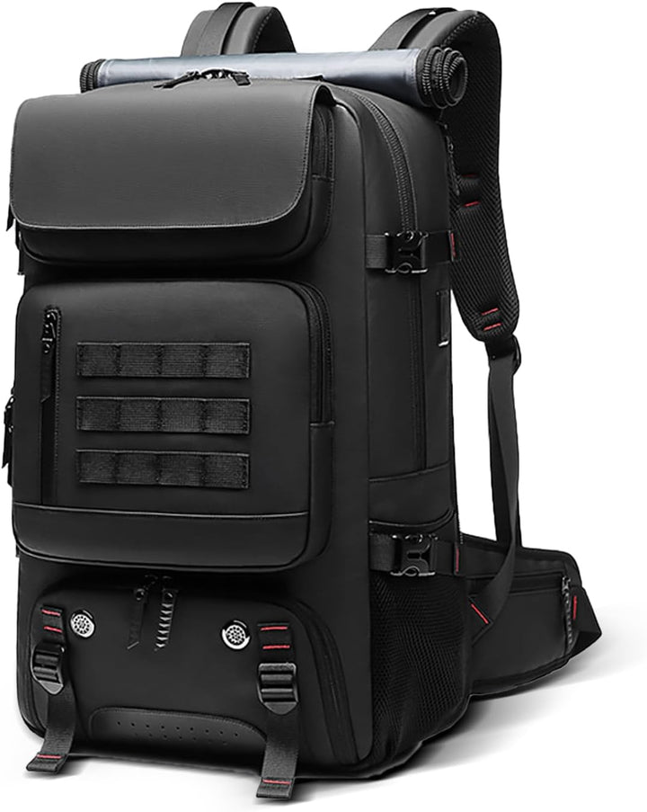 Unisex Travel Backpack Waterproof with Shoe Compartment USB Port 50L - BritishMode
