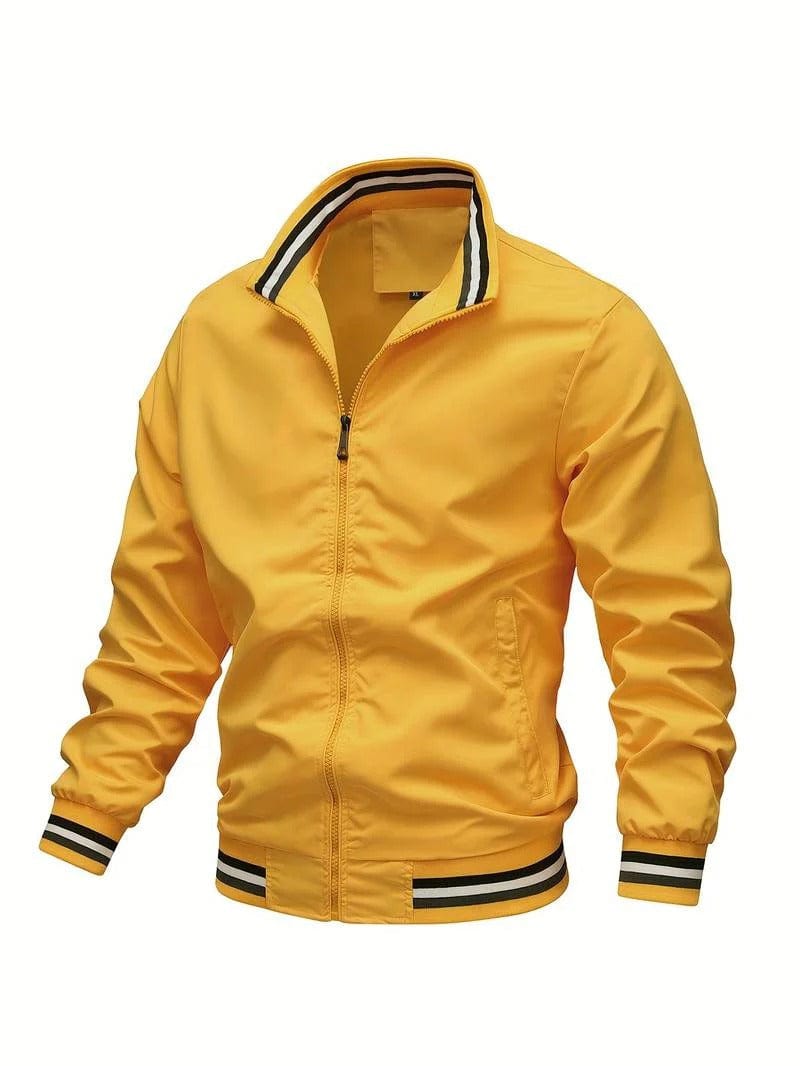 Mens Bomber Jacket Insulated Warm Winter