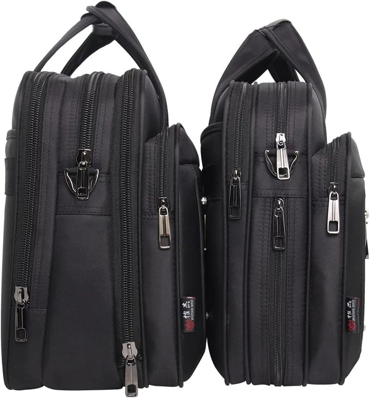 Mens Canvas Laptop Tote Bag Business Style