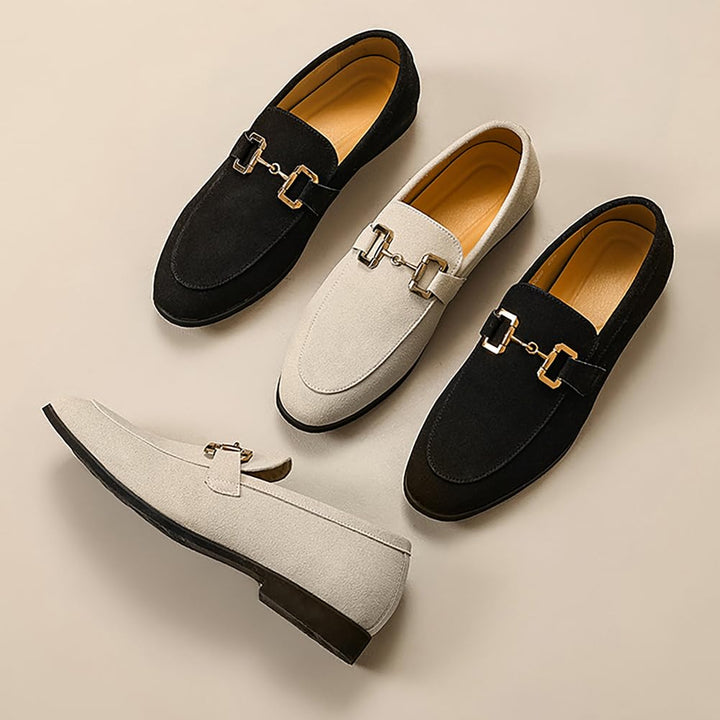 Mens Loafers Slip-On Comfortable Fit