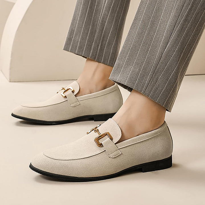 Mens Loafers Slip-On Comfortable Fit