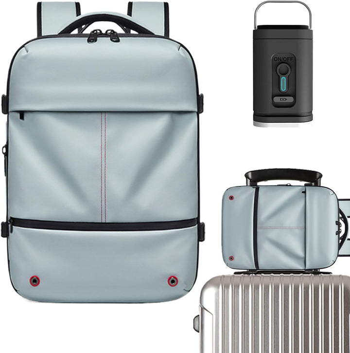 Unisex Travel Backpack Waterproof Expandable Vacuum Compression