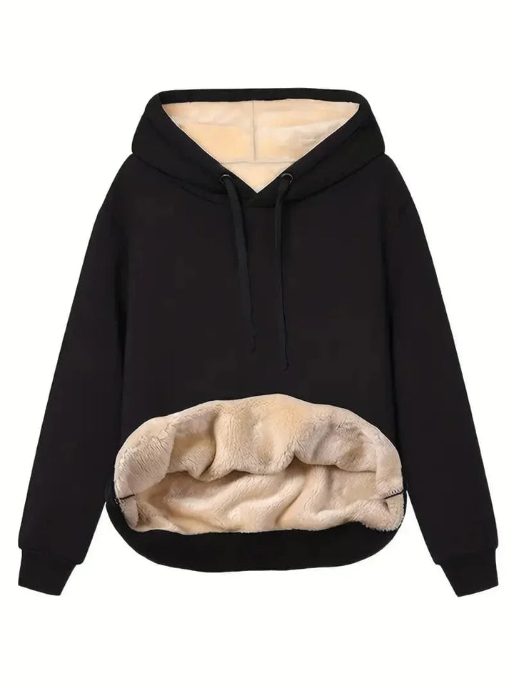 Mens Hooded Sweater Warm Knit Winter