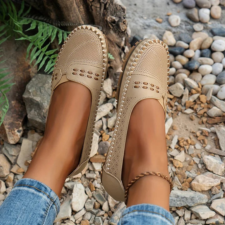 Womens Orthopedic Casual Slip-On Shoes Comfortable Fit