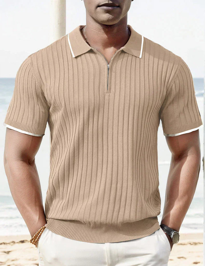 Mens Casual Polo Shirt Comfortable Versatile Fit