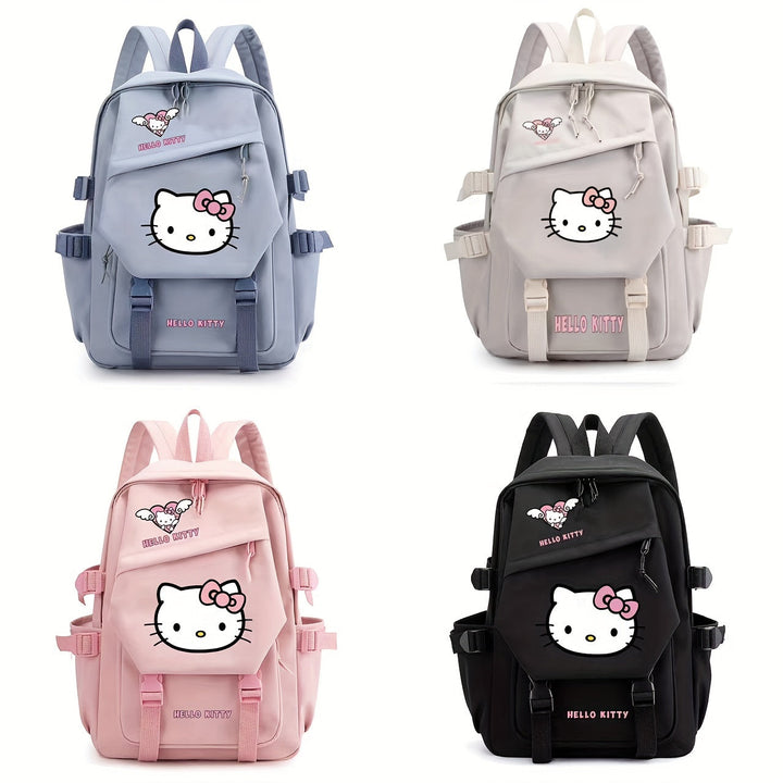 Kids Backpack with Hello Kitty Design Durable School Bag