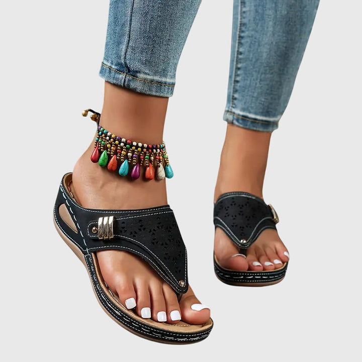 Womens Orthopedic Sandals with Arch Support and Padding
