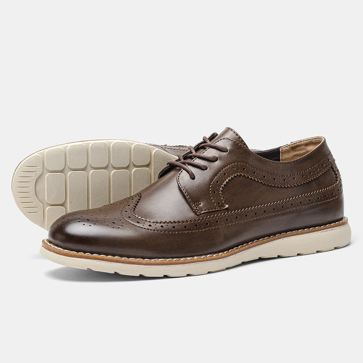 Mens Dress Shoes Leather Classic Fit - BritishMode