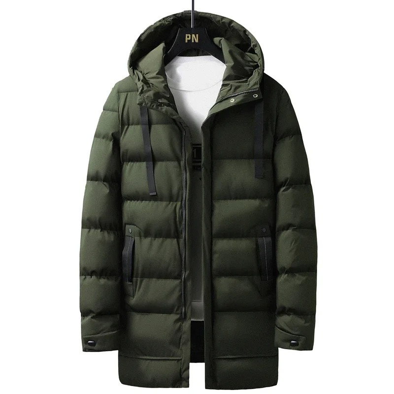 Mens Puffer Coat Insulated Warm Winter Fit