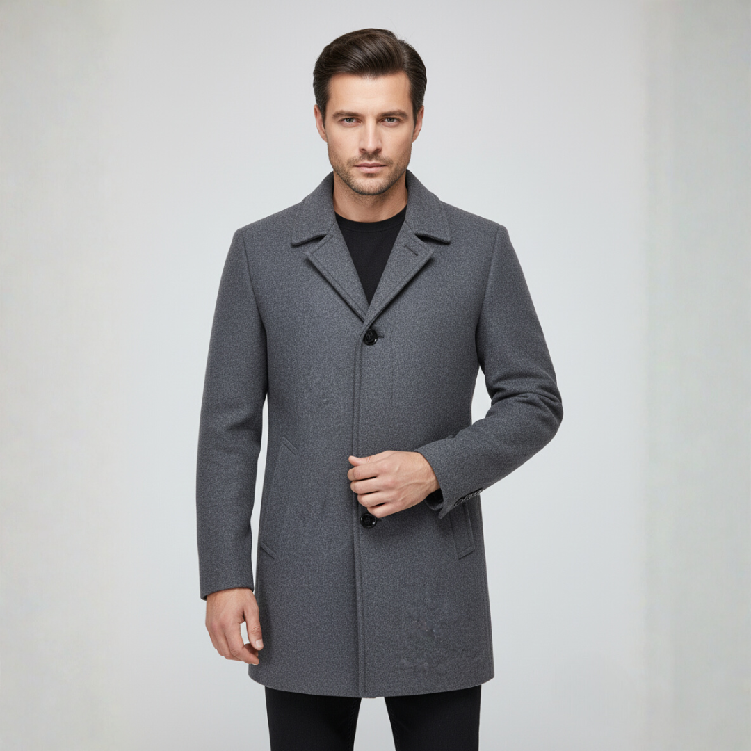 Womens Wool Coat Classic Fit