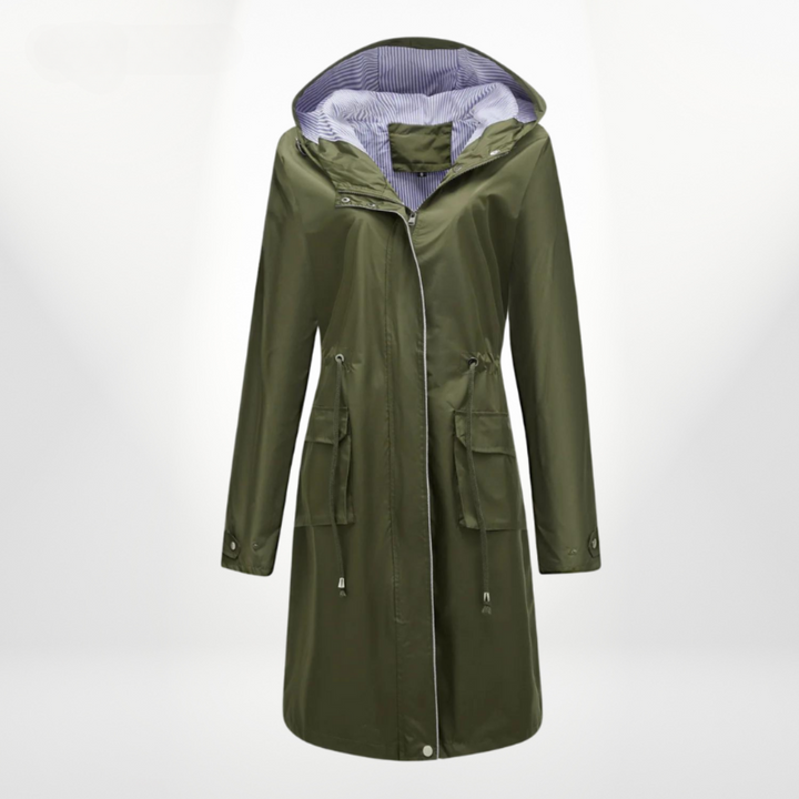 Womens Hooded Parka Jacket Waterproof Outerwear