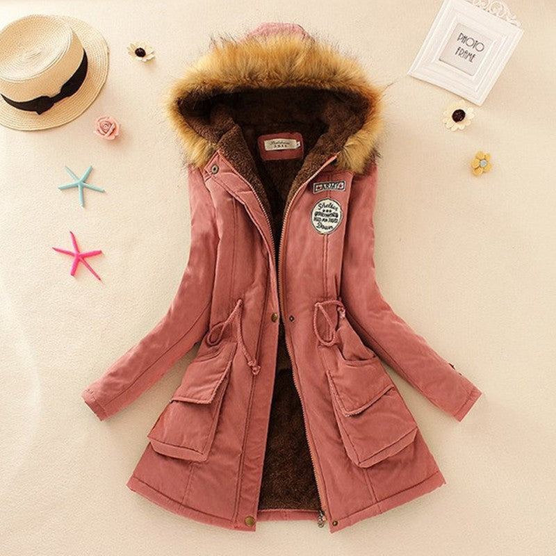 Womens Waterproof Winter Coat with Hood