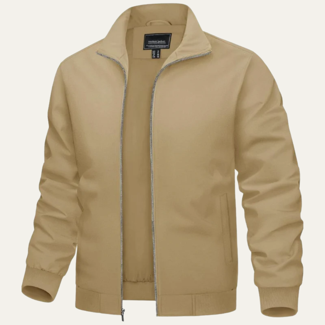 Mens Windbreaker Jacket Lightweight Full Zip