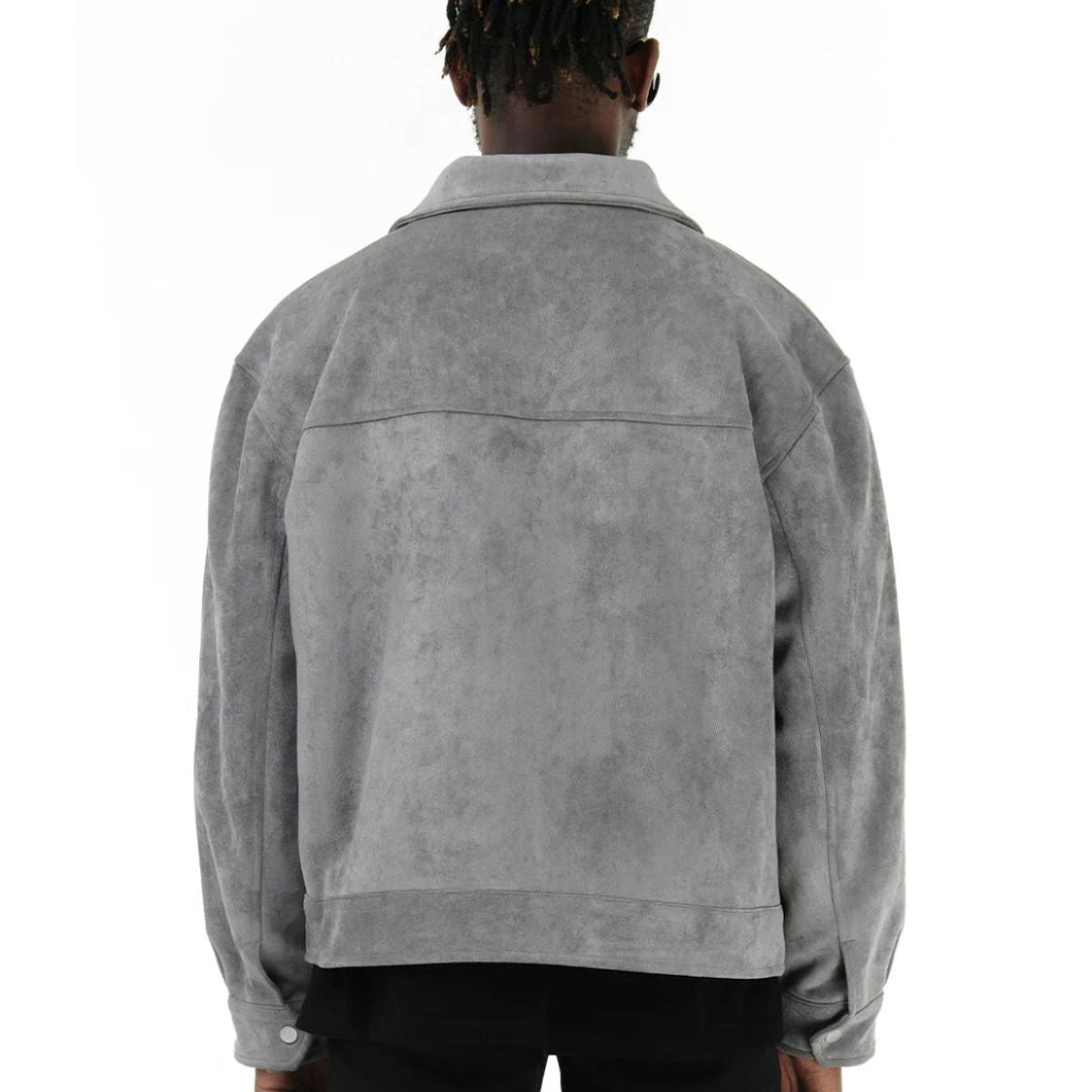 Mens Suede Jacket Modern Fit