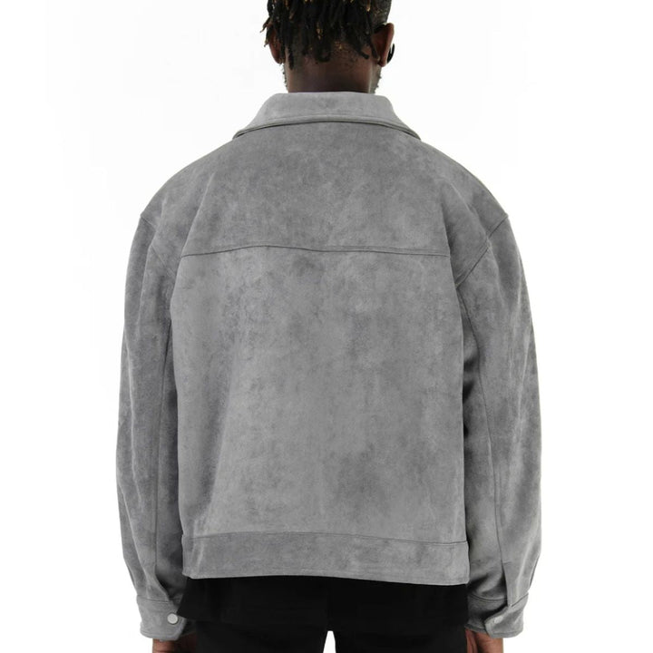 Mens Suede Jacket Modern Fit