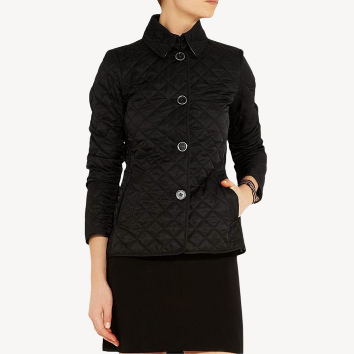 Womens Quilted Jacket Lightweight Relaxed Fit