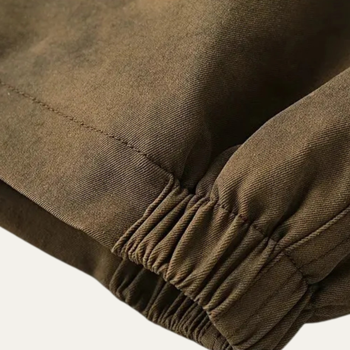 Mens Suede Jacket with Fleece Lining Vintage Style