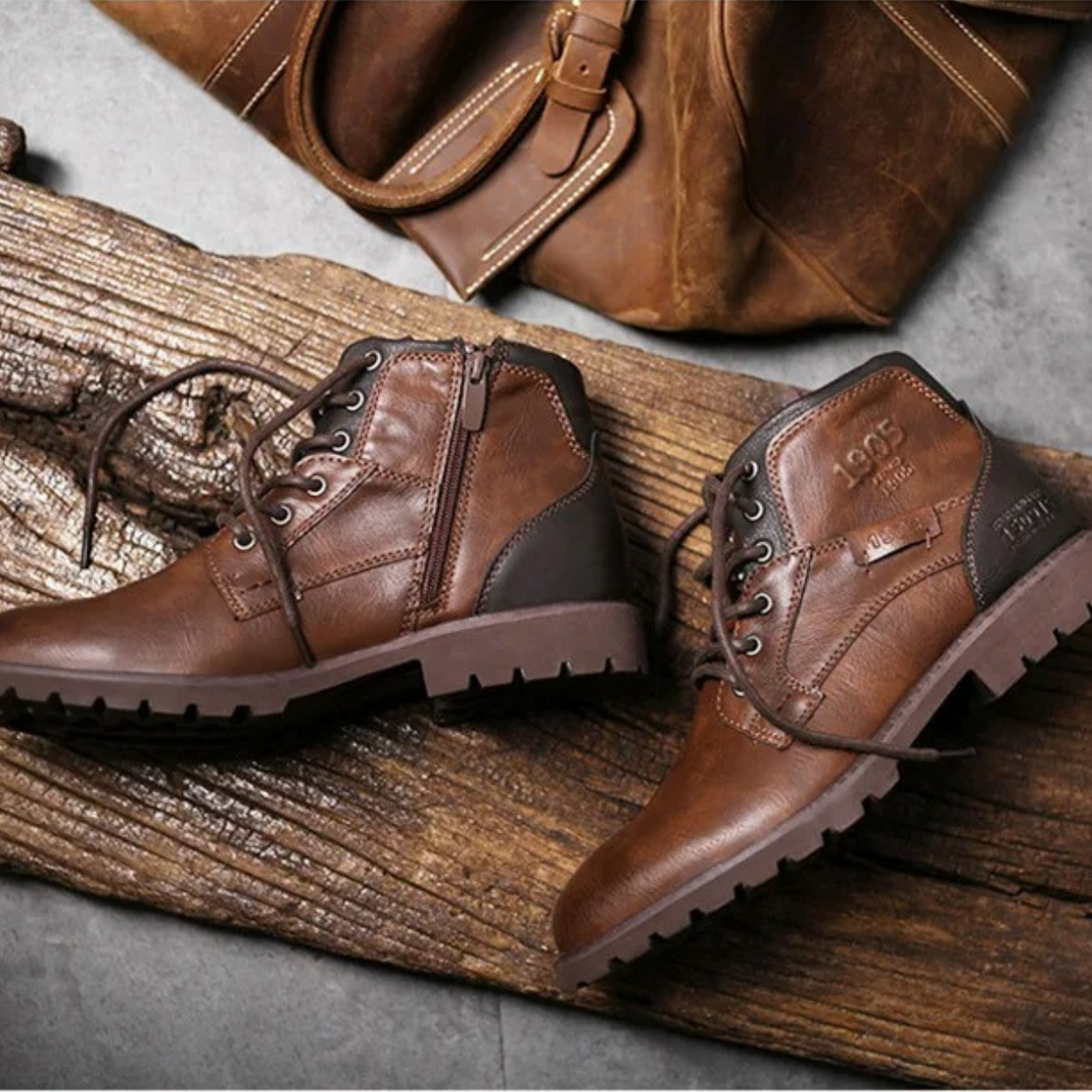 Mens Leather Boots Classic Style