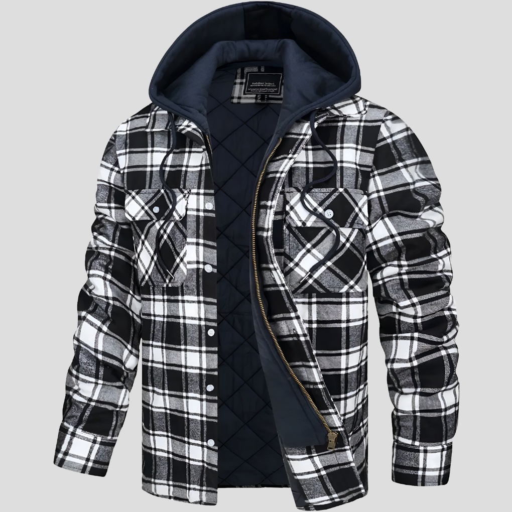 Mens Jacket Lightweight Water-Resistant Relaxed Fit