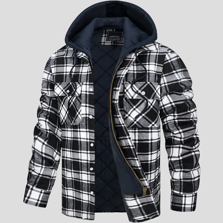 Mens Jacket Lightweight Water-Resistant Relaxed Fit