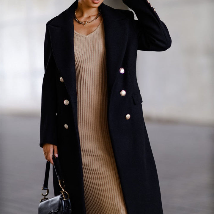 Womens Long Down Coat Classic Fit