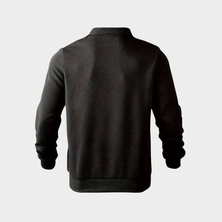 Mens Quarter Zip Sweater Stylish Fit