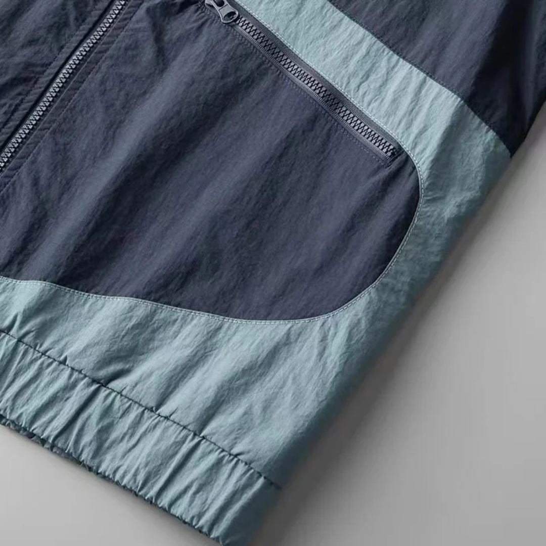 Mens Windbreaker Jacket Lightweight Relaxed Fit