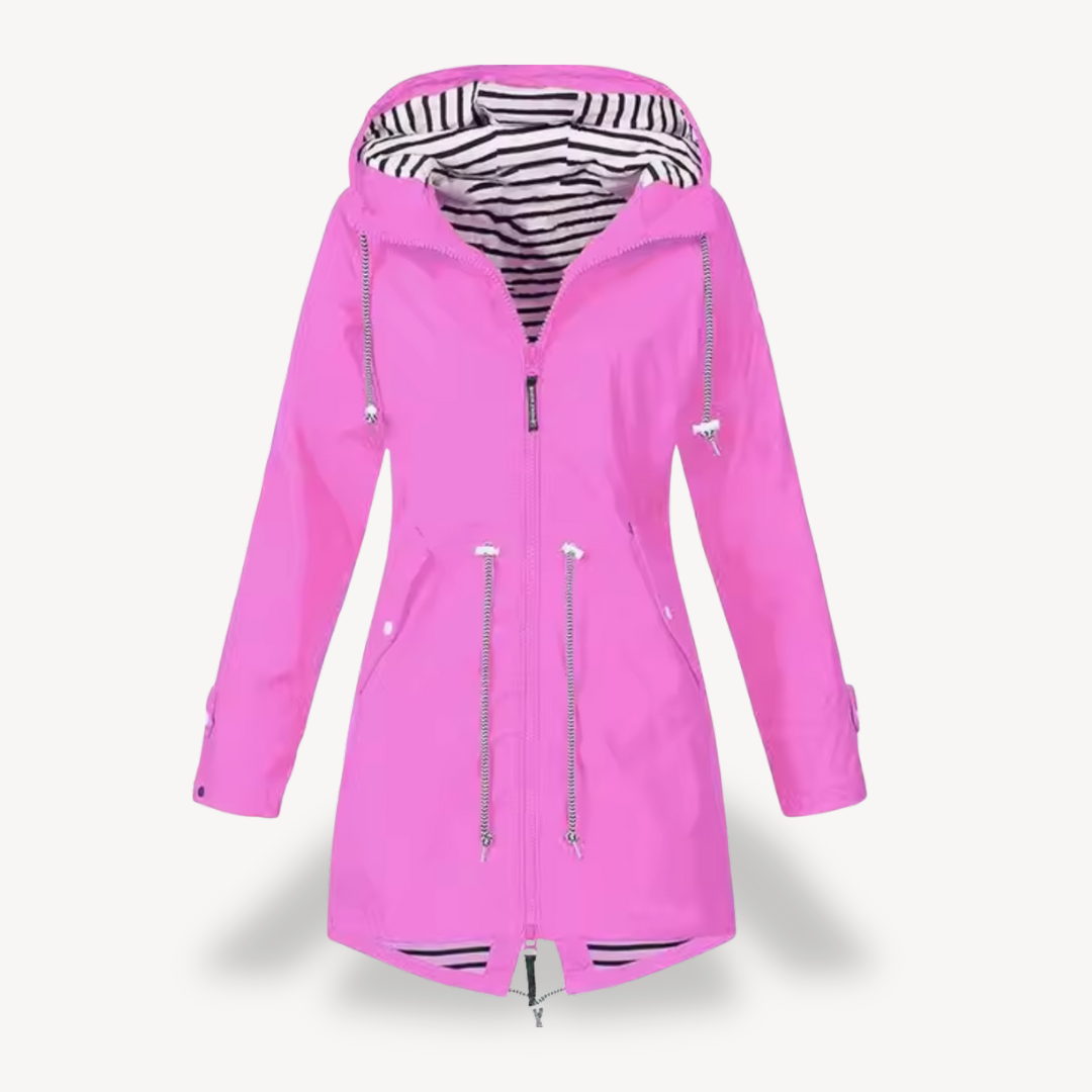 Womens Waterproof Rain Jacket with Hood