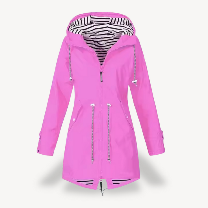 Womens Waterproof Rain Jacket with Hood