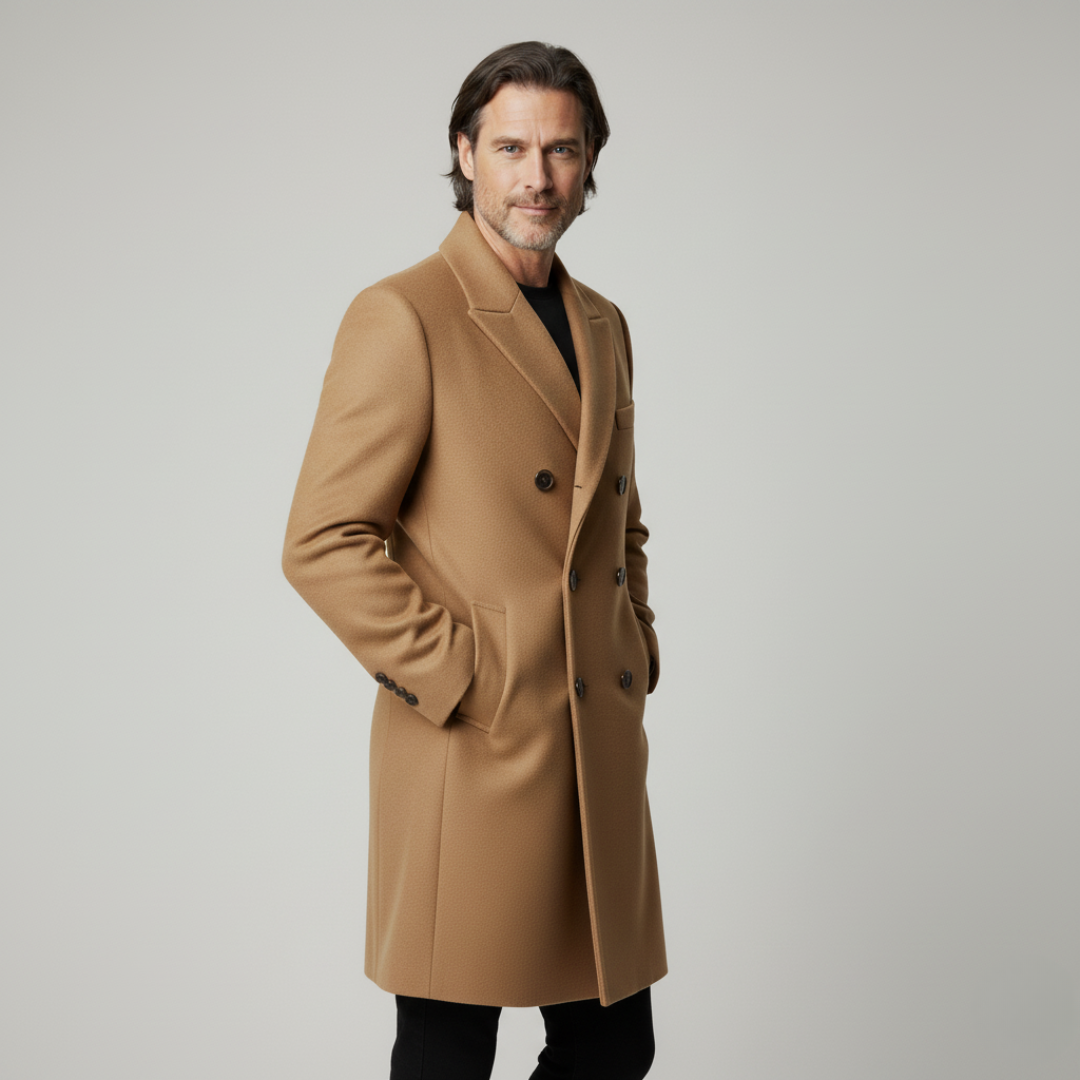 Womens Wool Winter Coat Classic Fit