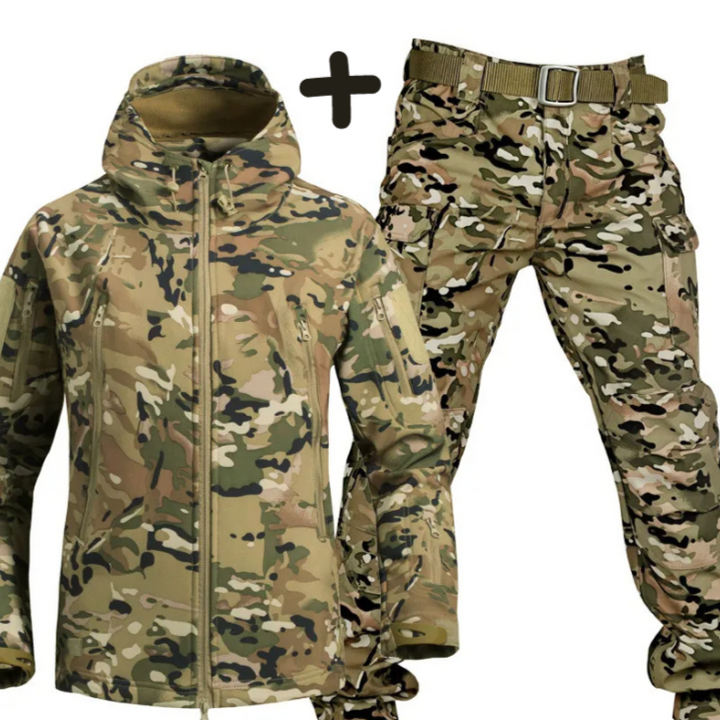 Mens Military Jacket and Pants Set Rugged Durable Fit