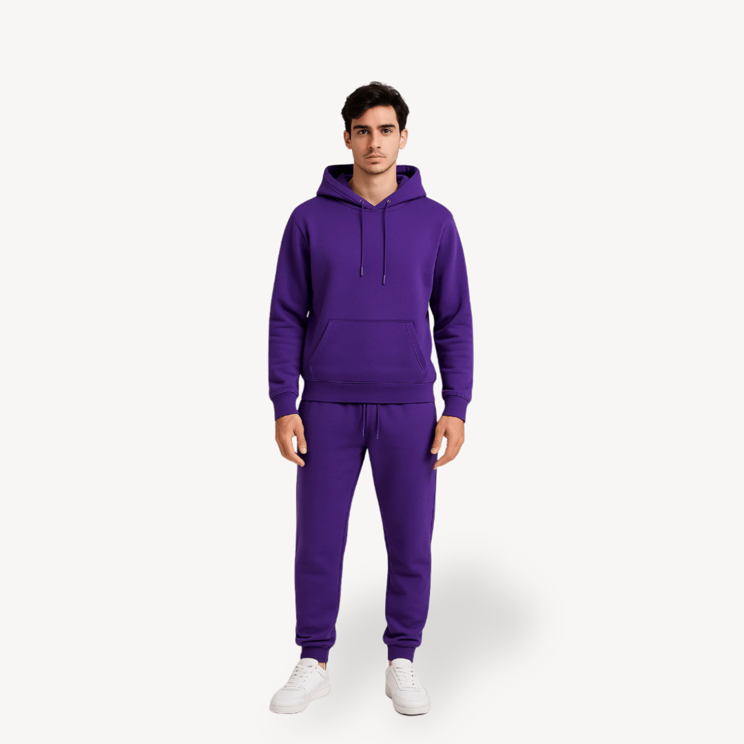 Unisex Hoodie and Jogger Set Cotton Casual Fit