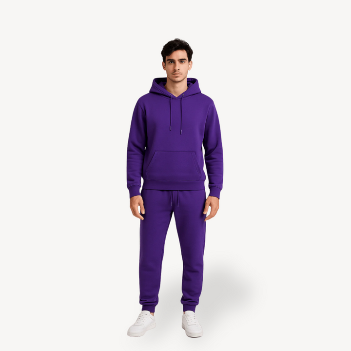 Unisex Hoodie and Jogger Set Cotton Casual Fit