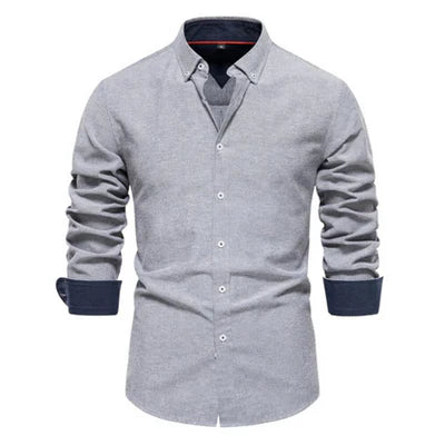 Mens Classic Dress Shirt Regular Fit