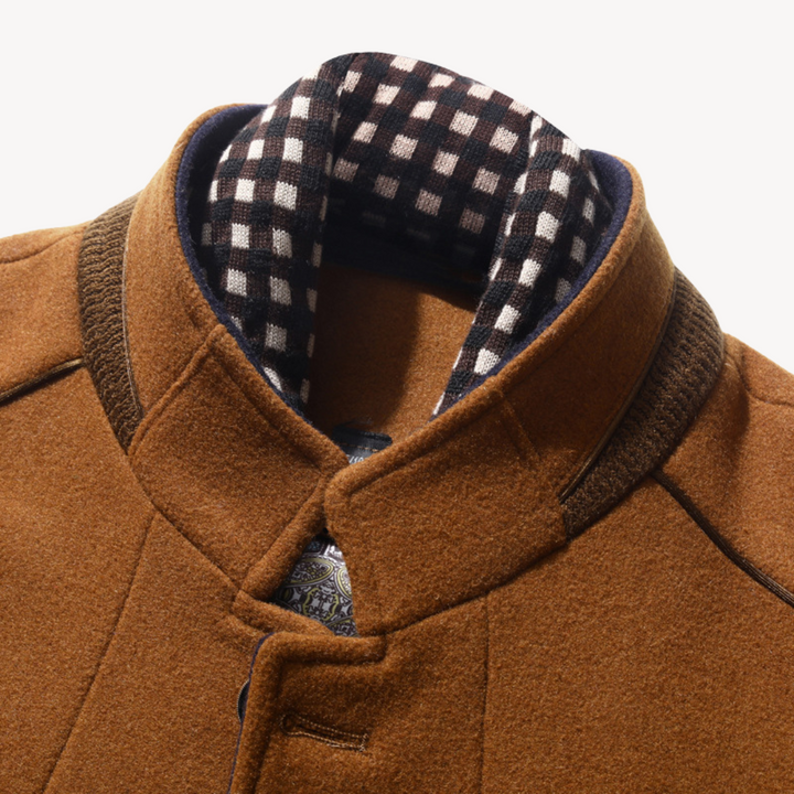 Mens Jacket Wool Cashmere Blend Regular Fit