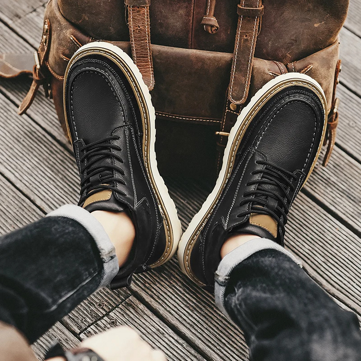 Mens Vegan Ankle Boots Classic Fit - BritishMode
