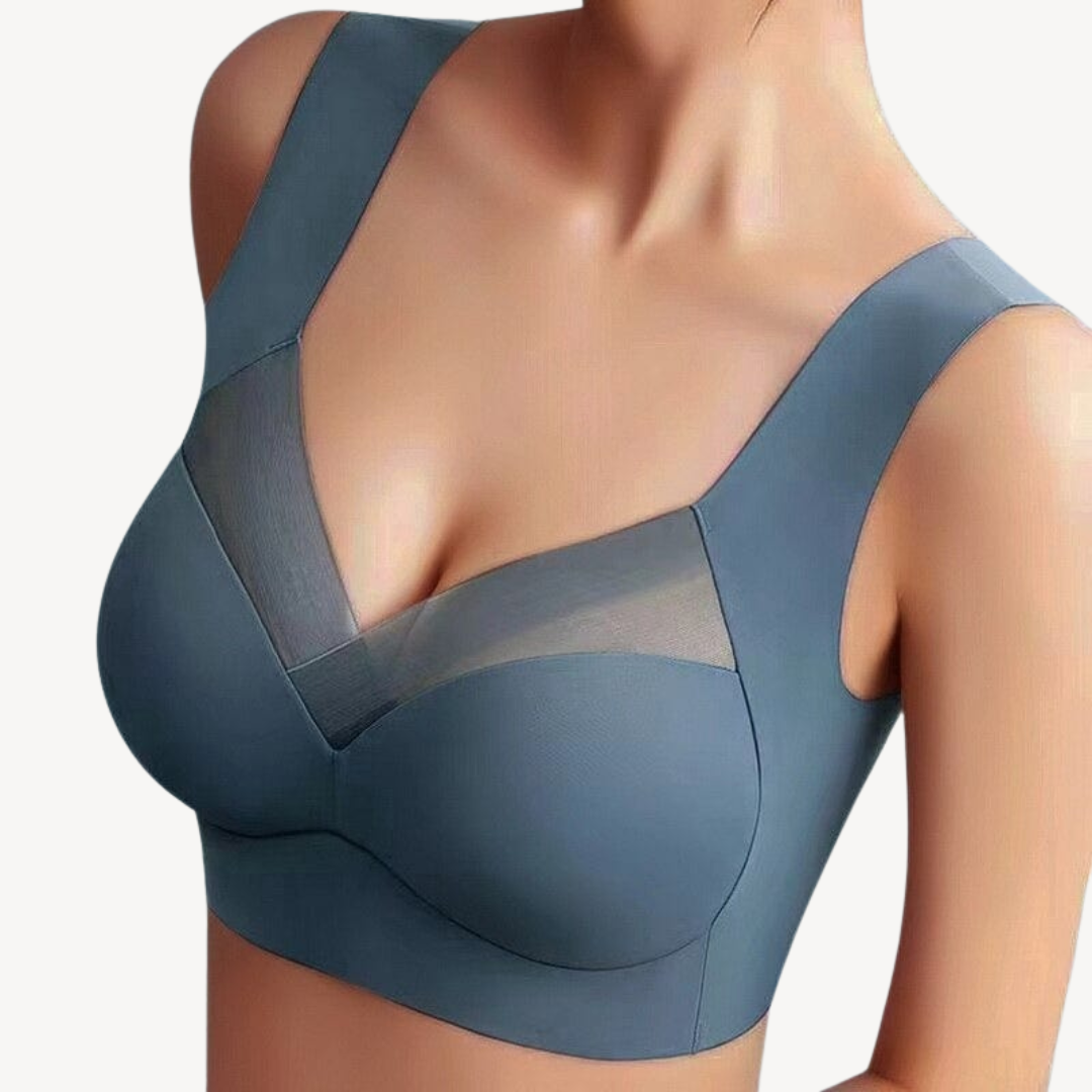 Womens Wireless Bra Soft Fabric Comfortable Support