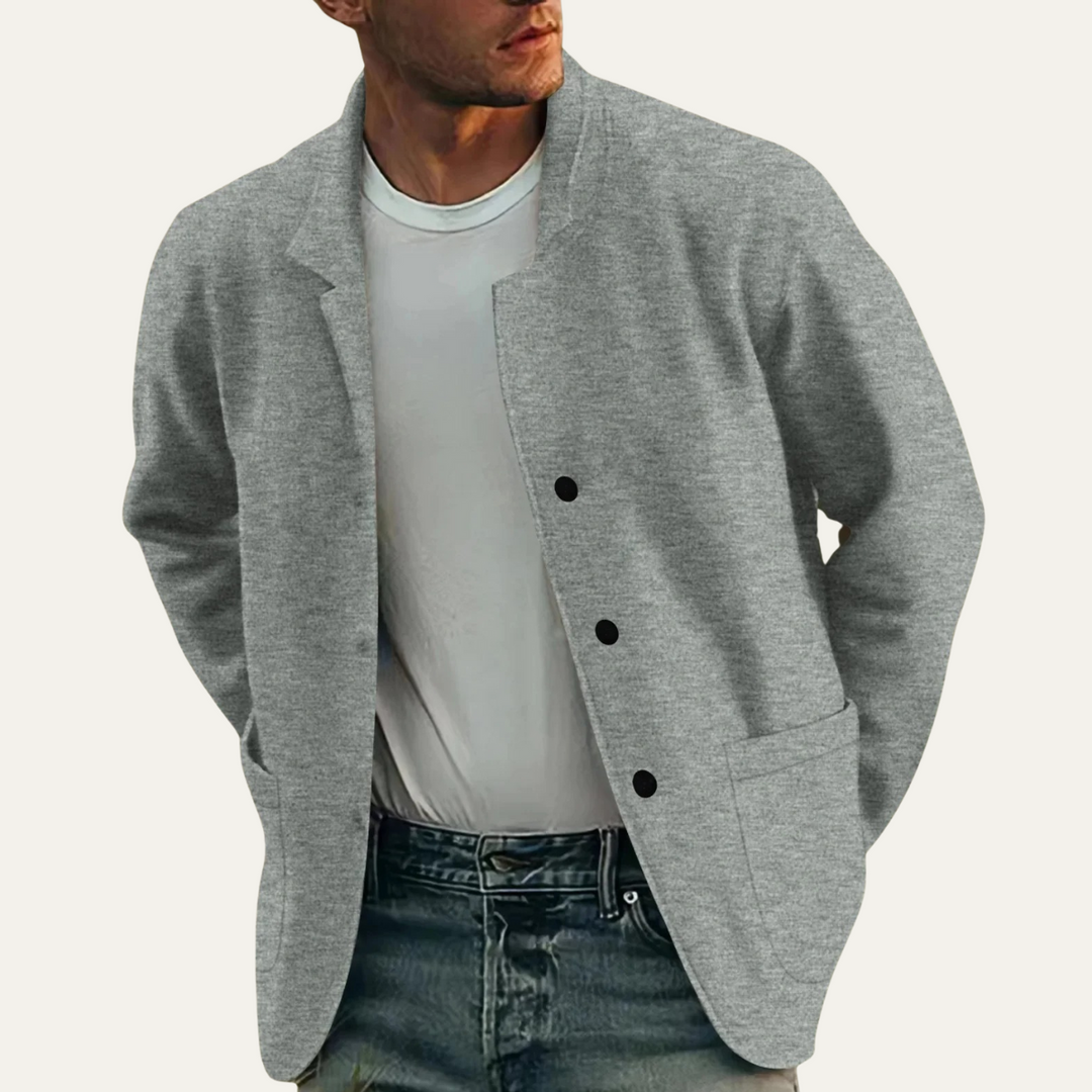 Mens Lightweight Blazer Jacket Smart Casual Fit