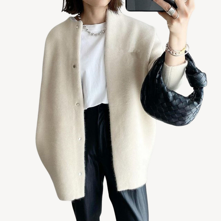 Womens Knit Cardigan Sweater Soft Fit