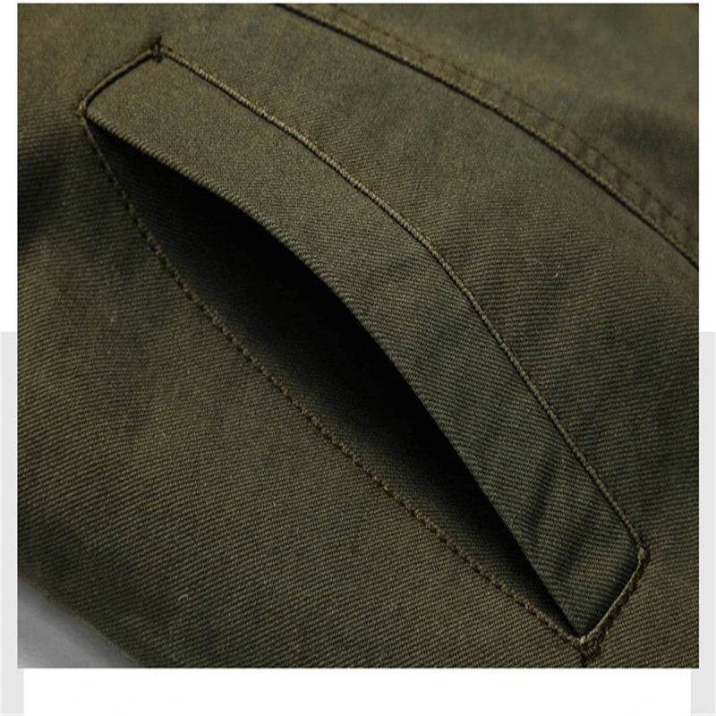 Mens Military Jacket Rugged Style Regular Fit