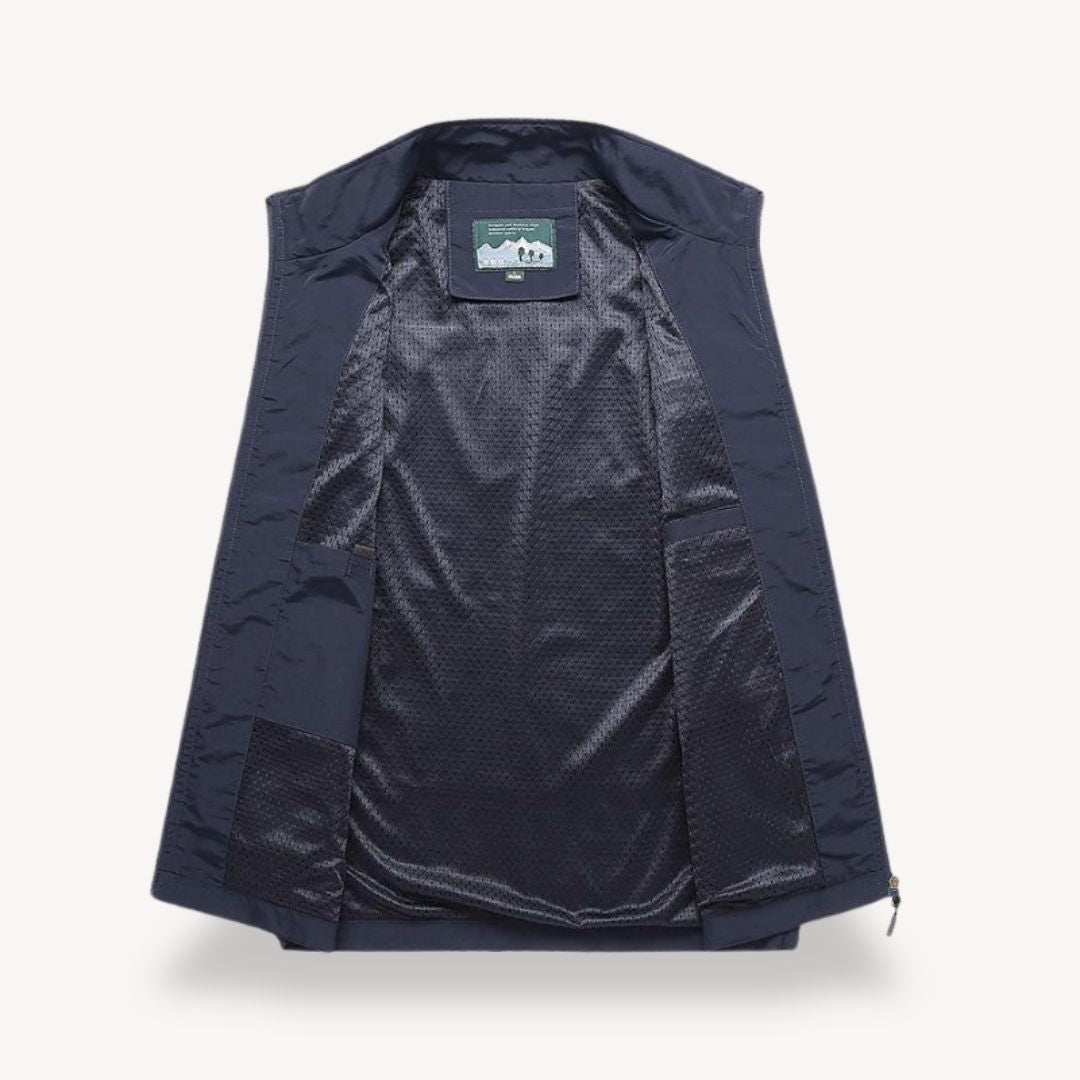 Mens Quilted Vest Lightweight Sleeveless