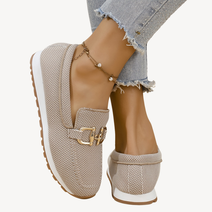 Womens Orthopedic Loafers with Mesh Upper