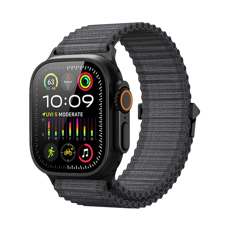 Unisex Woven Strap for Apple Watch Durable Comfortable Fit